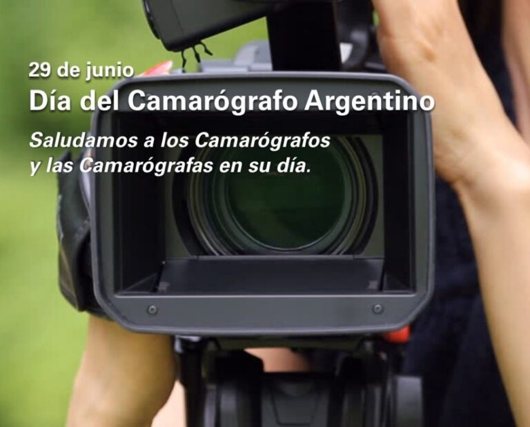 Día Nacional del Camarógrafo en Argentina